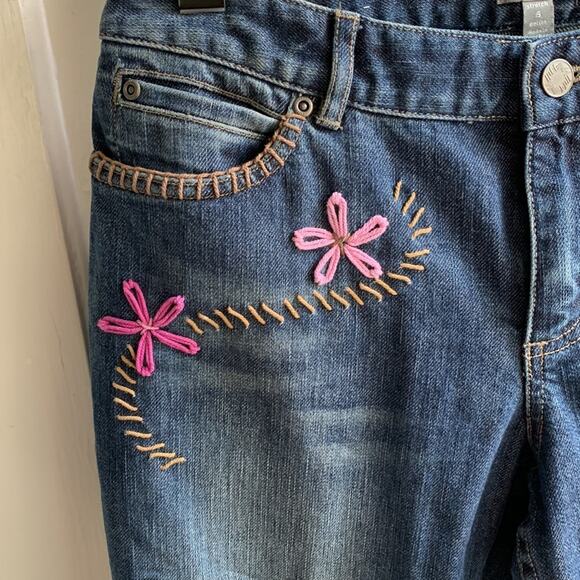 Jill ReCrafted Embroidered Limited Edition Jeans - Picture 5 of 11